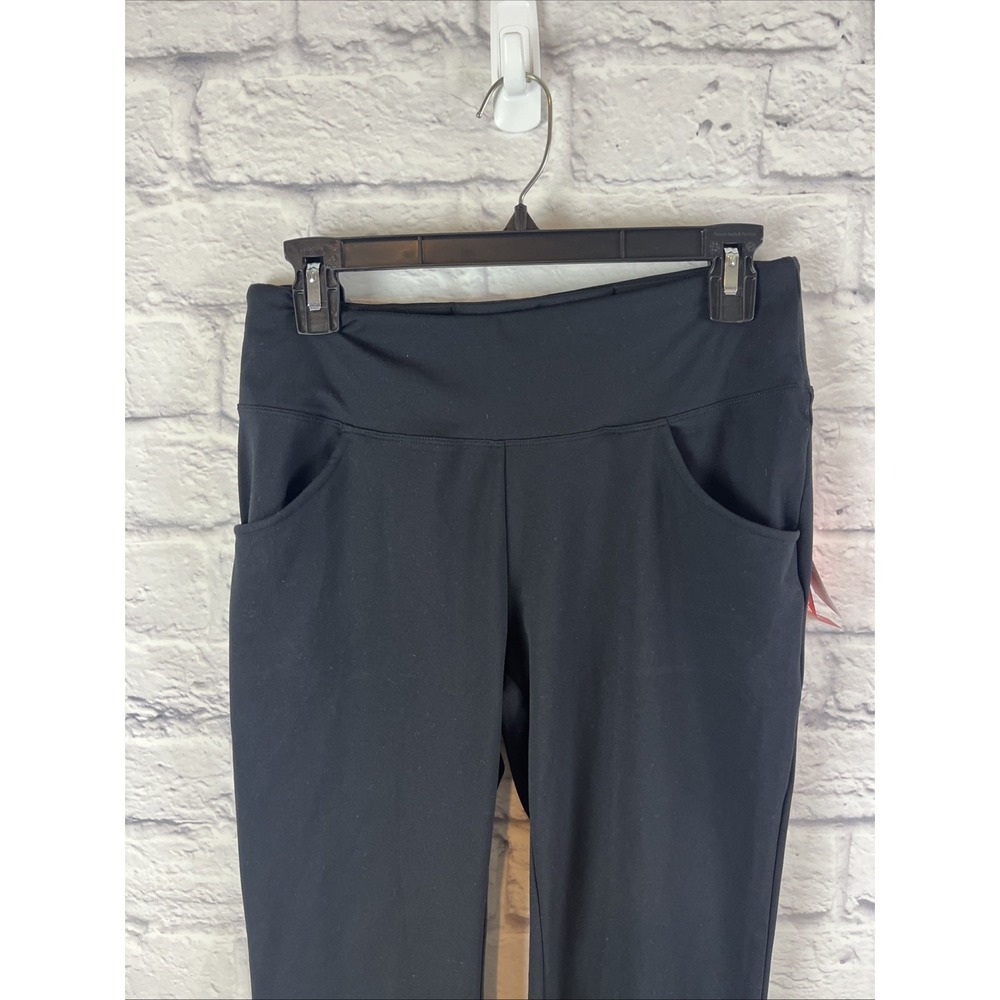 Ewedoos NWT Women's Athleisure Black Leggings Yoga Stretch Pants Size Medium - Picture 8 of 10